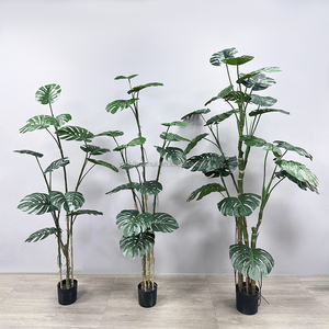 Nouveau produit <span class=keywords><strong>d</strong></span>'usine haut de gamme : Feuilles artificielles de Monstera en faux tronc <span class=keywords><strong>d</strong></span>'<span class=keywords><strong>arbre</strong></span> ancien, vertes et plantées, pour la <span class=keywords><strong>d</strong></span>écoration de jardin intérieur - Product Image 6