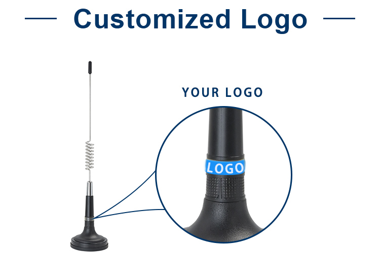 50 Ohm 26 - 28MHz Mini Magnetic Car CB Radio Antenna