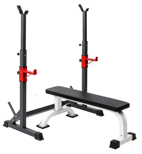 Gimnasio ejercicio soporte ajustable <span class=keywords><strong>Split</strong></span> Squat Rack fuerza Fitness equipo entrenamiento marco Barbell Squat Rack - Product Image 6
