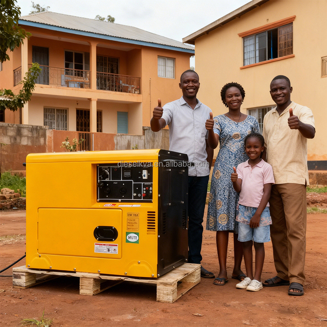 Diesel Genset Silent Portable Generator Electric Power for Home 20KW 15KW 12KW 8KW 6KW 5KW Single Three Phase