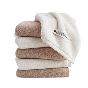 Nuevo Juego de Toallas de Baño Cuadradas de Algodón Orgánico de Tres Piezas Sanli con Caja de Regalo Bordada - Sets de Regalo al por Mayor - Product Image 2