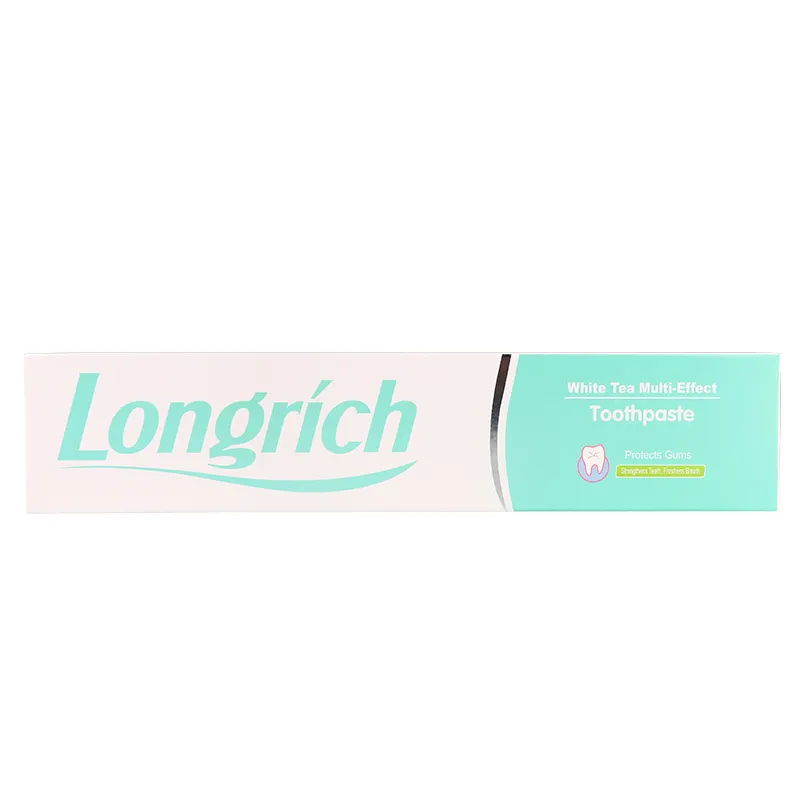 Longrich 2021アンチセンシティーオーラルヘルスケア歯磨き粉ホワイトティーエキスキシリトールリフレッシュホワイトニングは歯磨き粉を保護します