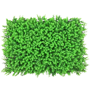 Piante Artificiali in Plastica <span class=keywords><strong>Sempreverdi</strong></span> Personalizzate, Muro di Erba in Stile Giungla Tropicale, Sfondo di Vegetazione Artificiale, Piante Finte - Product Image 3