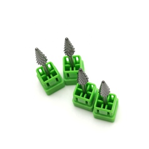 HYTOOS <strong>Cone</strong> Carbide Nail <strong>Drill</strong> <strong>Bit</strong> 3/32" Milling Cutter for Manicure Rotary Burr Nail <strong>Bits</strong> Electric <strong>Drill</strong> Accessories Tool - Product Image 6