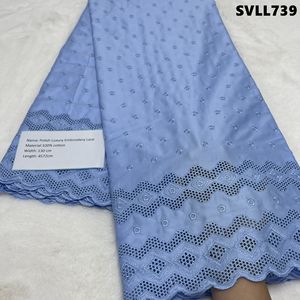 Tissu en dentelle brodé 100 % coton de qualité supérieure, style jacquard tissé, style Sénégal, couleur blanche, pour costumes <span class=keywords><strong>homme</strong></span>/femme - Product Image 6