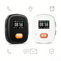 Pendentif GPS multifonction pour seniors avec détection de chute, compteur de pas, appel bidirectionnel et localisation