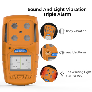 Safewill đa <span class=keywords><strong>4</strong></span> trong <span class=keywords><strong>1</strong></span> khí tùy chọn phân tích <span class=keywords><strong>Detector</strong></span> LCD hiển thị EX O2 H2S co <span class=keywords><strong>gas</strong></span> Meter LEL ppm - Product Image 2