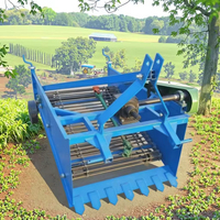 Mini-tracteur 20-30 CV avec attelage 3 points pour la récolte de patates douces, ail et oignons, et la culture de carottes, doté d'un boîtier de vitesses, d'un roulement et d'un système anti-vibration
