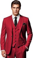 Costume de mariage pour homme en 3 pièces, costume de marié formel, smoking, costume de soirée, costume masculin tendance, ensemble de vêtements pour homme, veste à revers en pointe, pantalon, gilet