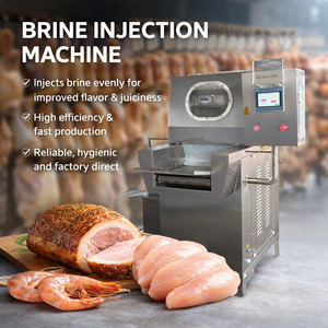 Machine d'injection automatique de solution saline <span class=keywords><strong>pour</strong></span> la marinade de la viande (jambon, bacon, poitrine de poulet) - Équipement de production - Product Image 1