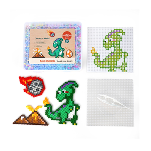 DIY Educational 5mm Dinosaur Cartoon Toy Ironing <b>Beads</b> Kit Plastic Hama Perler <b>Beads</b> Box with <b>Fuse</b> <b>Beads</b> Set for Kids - Product Image 3