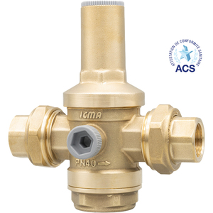 1 "1/2" PN 25เครื่องมือลดแรงดันพร้อม FF unions - Product Image 2