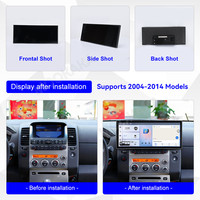 Autoradio MOOKAKA 15,8 pouces pour Nissan Navara / Pathfinder 2004-2014, stéréo quad-core Android, lecteur DVD GPS Navi, appareil stéréo