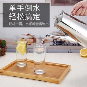 Stainless Steel Cold Water Pitcher With <b>Lid</b> Large Capacity For Restaurants Hotels Teapots Soup <b>Pots</b> Juice Pitchers - Product Image 4