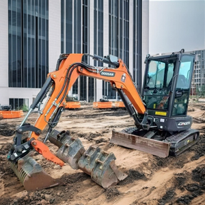 <span class=keywords><strong>Mini</strong></span>-excavatrice Doosan DX27 d'occasion de Corée du Sud, <span class=keywords><strong>prix</strong></span> 30/60, <span class=keywords><strong>avec</strong></span> composant moteur principal - Product Image 3