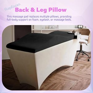 Lash-BED-Topper cong Nệm Lash massage bảng bọt Topper lông mi giường nệm bọt cong lông mi massage giường Topper bọt - Product Image 6