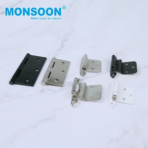 อุปกรณ์ฮาร์ดแวร์เฟอร์นิเจอร์แบบหนักทันสมัยสั่งทำพิเศษ บานพับประตูไม้แบบซ่อน 180 องศา ขนาด 3/4 นิ้ว พร้อมระบบปิดแบบนุ่มนวล - Product Image 2