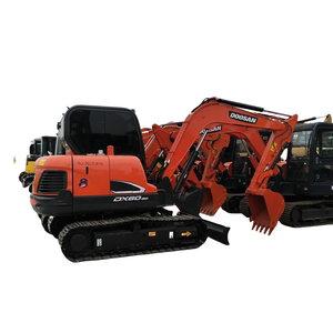 Doosan เครื่องขุดขนาดเล็กที่ใช้แล้ว dx60-9c มีความยืดหยุ่น dx60 6ton ขุดมือสองสภาพดี - Product Image 1