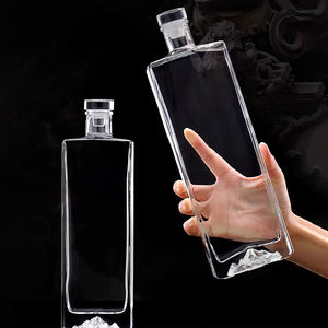 زجاجة فودكا مع فلين زجاجي فريدة من نوعها من نوعها من نوع بخلاصة الشاي والمشروبات الكحولية براندي - Product Image 3