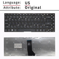 Nuevo teclado para ordenador portátil estadounidense y ruso para Acer Aspire 3830 3830T 3830TG 4755 4755G 4830 E5-411 421 E5-471 ES1-411 511 ES1-431 V3-471