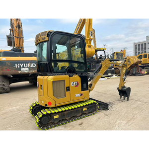 รถขุดตีนตะขาบมือสอง Caterpillar CAT302 พร้อมแผ่นยาง น้ำหนัก 2 ตัน รถขุด Cat302 มือสอง ราคาถูก สำหรับงานฟาร์ม - Product Image 2