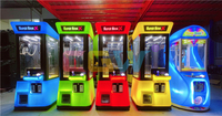 GOOD LUCK Prize Gift Game Machine Lucky Clip Game Arcade Doll Machine avec Bill Acceptor