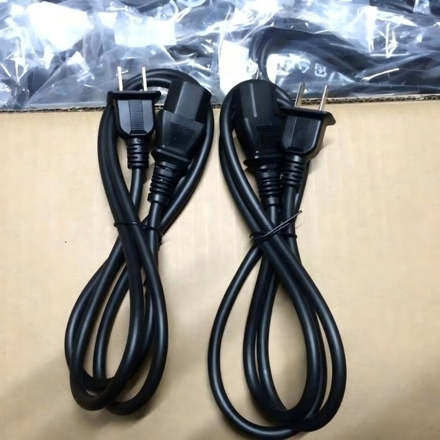 Original Power AC Code for PS4 PRO 1.2M(3.9FT)US Flat Plug and Dual-port T-shaped Plug ICE320-C17(Goods Suffix Plug) for PS4 PRO