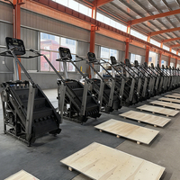 Machine d'escalade multifonctionnelle commerciale, grand équipement de fitness, machine à escaliers, exercice aérobie, marche, modèle P1018