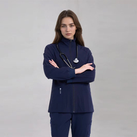 Uniformes Médicos Personalizados con Logotipo, Ropa de Trabajo para Enfermeras, Prendas de Hospital Cómodas, Duraderas y Transpirables, Marca Privada