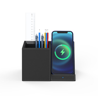 Chargeur sans fil NEWQI Powermat avec support pour stylo, chargeur sans fil pour téléphone