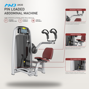 Macchina per Crunch Addominali ad Alta Energia, Attrezzatura da Palestra MND Fitness, Macchina per Allenamento Cardio per Resort e Centri Fitness Multifunzione - Product Image 1