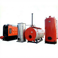 Chaudière à vapeur industrielle à tubes de calage pour biomasse, bois et charbon, avec grille à chaînes, 1t, 10t, 20t/h, directement de l'usine DZL