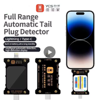 YCS Série complète de testeur de connecteur de quai de charge USB automatique pour IPhone Android Type-C et détection de prise de queue de dispositif de foudre