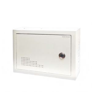 White Powder Coated Steel Distribution Box IP54 Electrical Enclosure Multimedia Protection Cabinet - Product Image 1