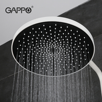 Gappo Nouveau Robinet Mitigeur de Douche Blanc Ensemble de Salle de Bain Douche G2495-88