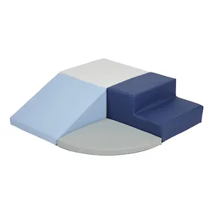 Bloc de mousse souple en cuir PU pour enfants pour aire de jeux intérieure école maison ou centre commercial cadeau parfait pour enfants