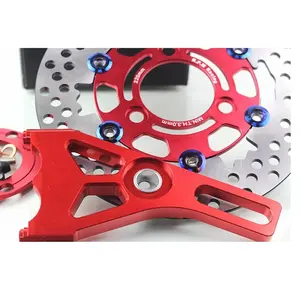 Étriers <span class=keywords><strong>de</strong></span> <span class=keywords><strong>frein</strong></span> en alliage d'aluminium CNC <span class=keywords><strong>RPM</strong></span> pour moto et scooter, 82 mm, avec support d'adaptation pour pompe <span class=keywords><strong>de</strong></span> <span class=keywords><strong>frein</strong></span> à disque 220 mm, fabriqués en Chine continentale - Product Image 5