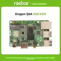Carte de développement Radxa Dragon Q6A, Qualcomm QCS6490, puissance de calcul 12 TOPS, LPDDR5, système d'exploitation Linux, Ethernet Gigabit
