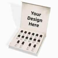 Maßgefertigte Parfümbox 3ml Parfümverpackungen und Etiketten 10 Fläschchen Parfümboxen 3ml