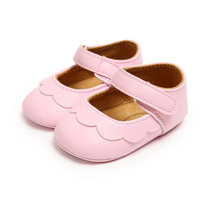 Chaussures de princesse pour bébé en PU artificiel, très vendues, à semelle souple, antidérapantes, pour bébé fille, chaussures pour tout-petits - Product Image 5
