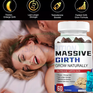 Ausreson 1 Pic <span class=keywords><strong>Massive</strong></span> Girth Gummies 600mg, Compléments Alimentaires pour l'Augmentation Naturelle de la Masse Musculaire, Sans Sucre - Product Image 3