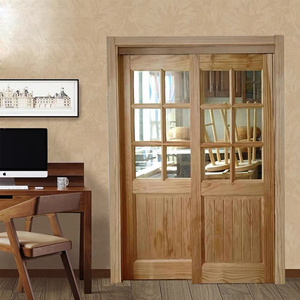<span class=keywords><strong>Porte</strong></span> <span class=keywords><strong>coulissante</strong></span> sur rail en bois et verre pour cuisine, salon ou séparation <span class=keywords><strong>de</strong></span> pièce - Prix - Product Image 5
