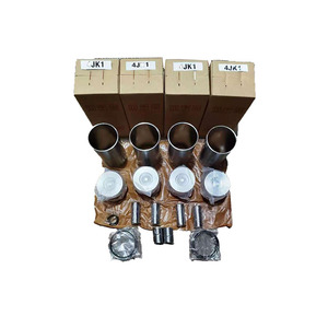 ชุดซ่อมกระบอกสูบลูกสูบ 4JK1 ใหม่ สำหรับ Isuzu Dmax <span class=keywords><strong>Mux</strong></span> เครื่องยนต์ดีเซล 2.5 ลิตร ชุดซ่อมเครื่องยนต์ อะไหล่รถยนต์ - Product Image 1