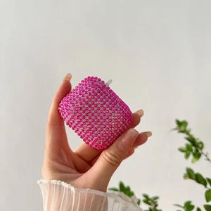 2024 moda mujer chica Bling Airpod Case, diseñador de lujo Diamond Earbuds Cases para Airpod Pro 1/2 - Product Image 5