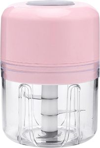Mini hachoir électrique à ail rechargeable par USB, en acier inoxydable, pour la viande et les aliments, usage domestique français - Product Image 6