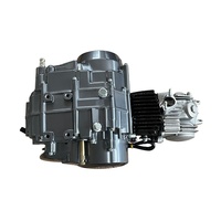 Moto tout-terrain buggy de plage LF Lifan 110CC à refroidissement par air semi-automatique quatre vitesses 0-1-2-3-4 Ensemble moteur à cylindre en aluminium