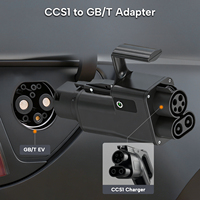 Nouvel adaptateur convertisseur CCS1 vers GB/T pour véhicules électriques, DC 300A 300kW 1000V, CCS Combo 1, recharge de véhicules électriques