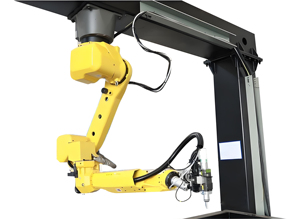 6 trục cánh tay robot CNC Máy cắt laser với offline lập trình hệ thống 3000 Wát 6000 Wát Robot cắt laser Máy khắc - Product Image 4