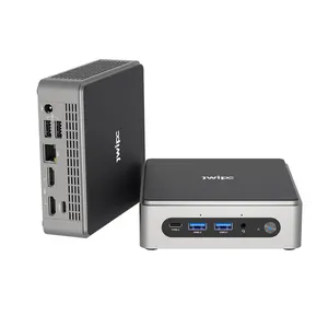 JWIPC Mini ordinateur i5 Intel 1235U Alder Lake 10 cœurs 12 fils 4K 4 écrans Barebone PC Wifi6 petit facteur de forme NUC BOX