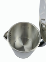 Bouilloire électrique en acier inoxydable 304 0.8L Bouilloire à base rotative à 360 ° Bouilloire électrique à ébullition rapide adaptée à un usage domestique